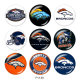 20MM team Sport glass snaps buttons