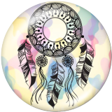 20MM Animal design  Print glass snaps buttons