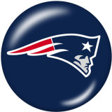 20MM team Sport glass snaps buttons