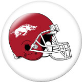 20MM team Sport glass snaps buttons