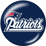 20MM team Sport glass snaps buttons
