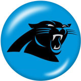 20MM team Sport glass snaps buttons