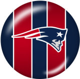 20MM team Sport glass snaps buttons