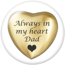 20MM MOM Mother's Day Print glass snaps buttons