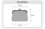 Snaps coin purse Storage bag fit 18mm snap button jewelry