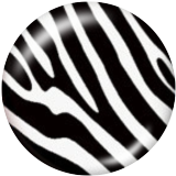 20MM Leopard Print Print glass snaps buttons