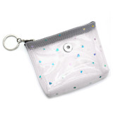 Snaps coin purse Storage bag fit 18mm snap button jewelry