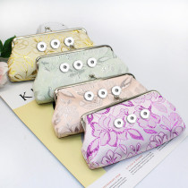 Snaps coin purse Storage bag Clutch bag fit 18mm snap button jewelry