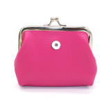 Snaps coin purse Storage bag fit 18mm snap button jewelry