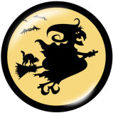 20MM Halloween Print glass snaps buttons