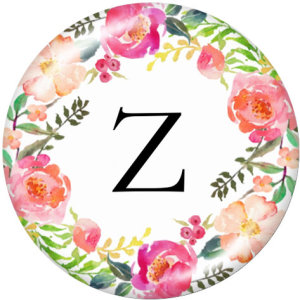 20MM Alphabet snap button 26 words glass  interchangable snaps jewelry