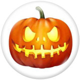 20MM Halloween Print glass snaps buttons