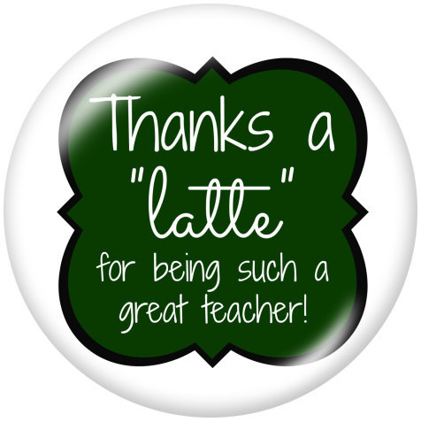 20MM teacher Print glass snaps buttons