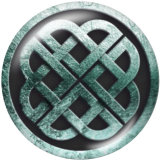20MM  Symbol Print glass snaps buttons