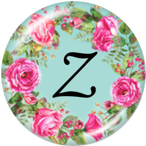 20MM Alphabet snap button 26 words glass  interchangable snaps jewelry