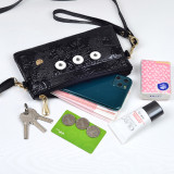 Snaps Straddle handbag multi function bag fit 18mm snap button jewelry
