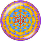 20MM decorative pattern Print glass snaps buttons
