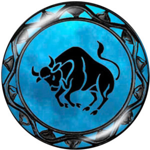 20MM Birthstone 12 constellations glass snap bottom