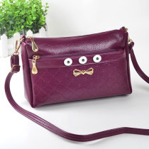 Snaps Straddle handbag multi function bag fit 18mm snap button jewelry