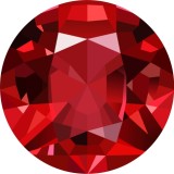 20MM snap Birthstone glass snap bottom