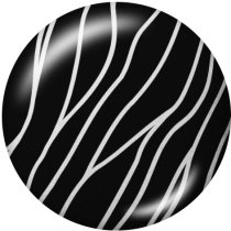20MM decorative pattern Print glass snaps buttons