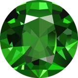 20MM snap Birthstone glass snap bottom