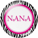 20MM nana glass snaps buttons