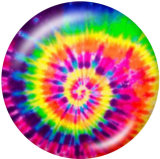 20MM decorative pattern glass snaps buttons