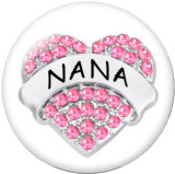 20MM nana glass snaps buttons