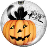 20MM Halloween glass snaps buttons
