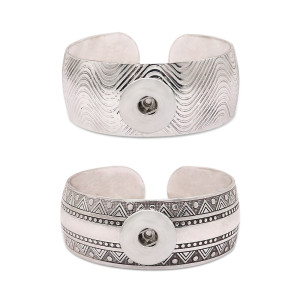 1 buttons snap Ancient silver bracelet fit snaps jewelry