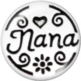 20MM nana glass snaps buttons