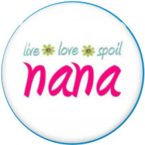 20MM nana glass snaps buttons