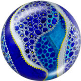 20MM Christmas glass snaps buttons