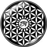 20MM faith Print glass snaps buttons