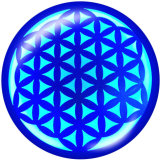 20MM faith Print glass snaps buttons