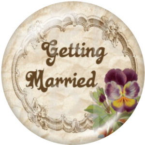 20MM wedding Print glass snaps buttons
