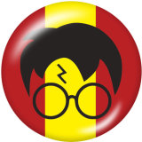 20MM Harry Potter   Print glass snaps buttons
