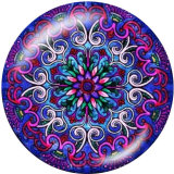20MM  Pattern  Print glass snaps buttons