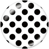 20MM  Pattern  Print glass snaps buttons