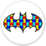 20MM Nurse Medical treatment  Print glass snaps buttons