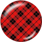 20MM  Pattern  Print glass snaps buttons