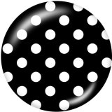 20MM  Pattern  Print glass snaps buttons