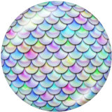 20MM  Pattern  Print glass snaps buttons