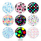 20MM  Pattern  Print glass snaps buttons