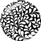 20MM  Pattern   Print glass snaps buttons