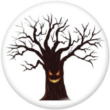 20MM  Halloween  Print glass snaps buttons