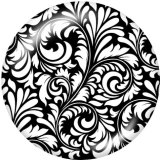 20MM  Pattern   Print glass snaps buttons