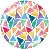 20MM  Pattern  Print glass snaps buttons