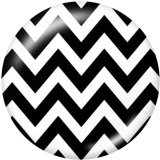20MM  Pattern  Print glass snaps buttons